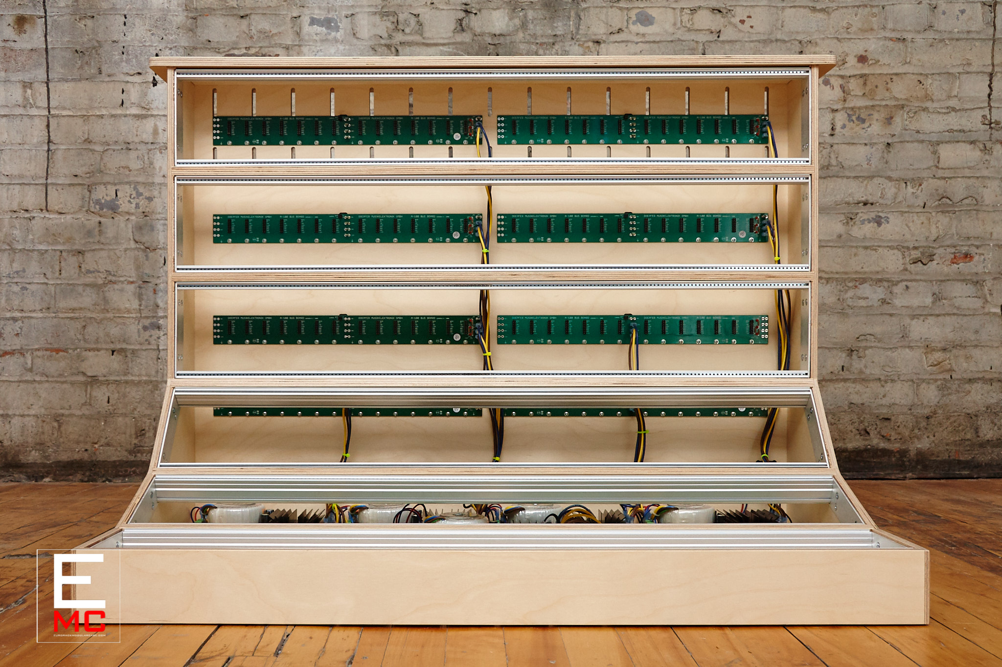 Custom Powered Large Format Eurorack Cases