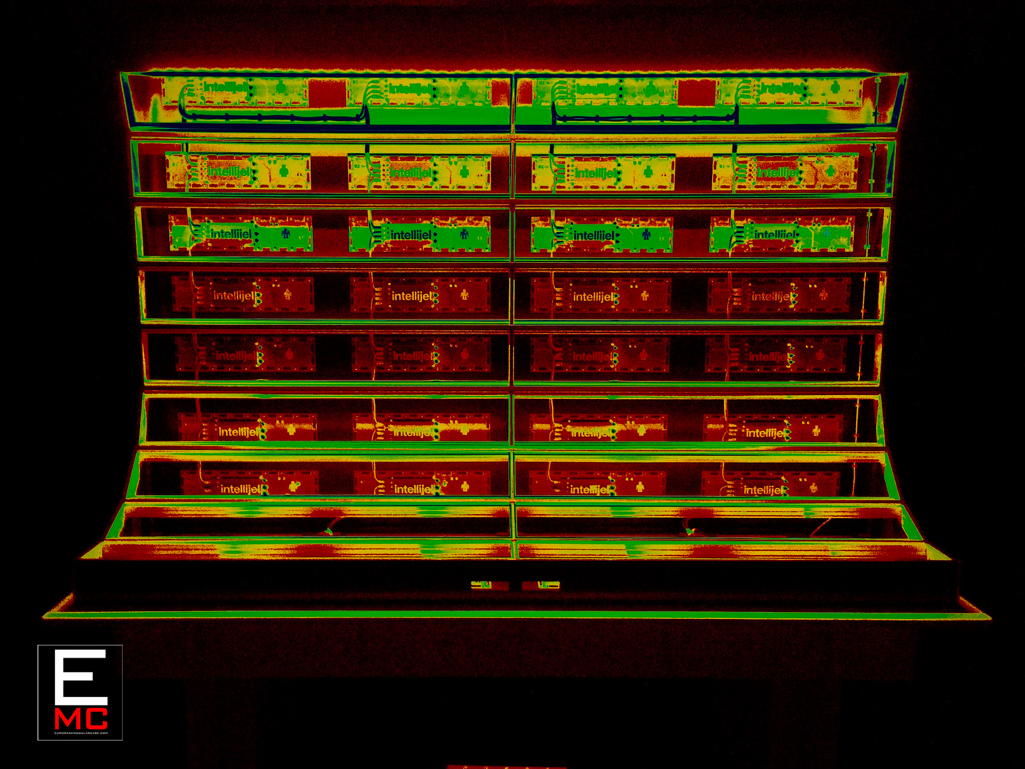 27u the black swan eurorack case