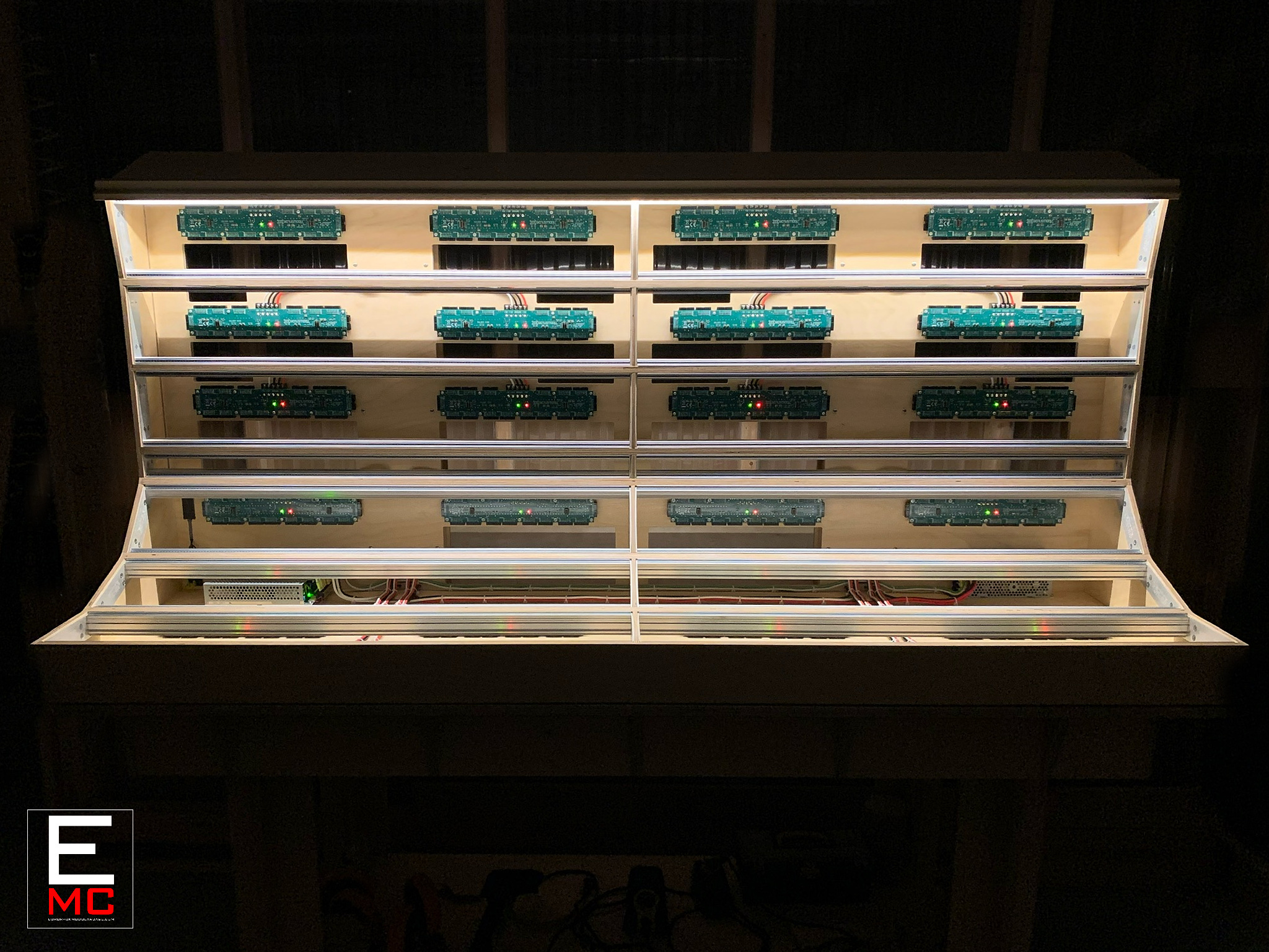 Jamie Lidell 19u eurorack case