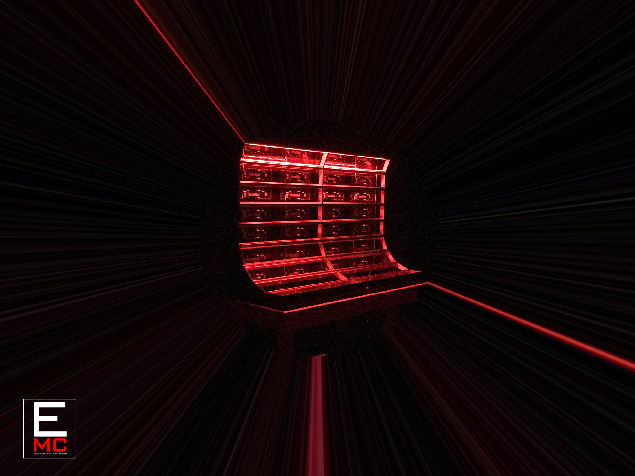 custom powered eurorack case