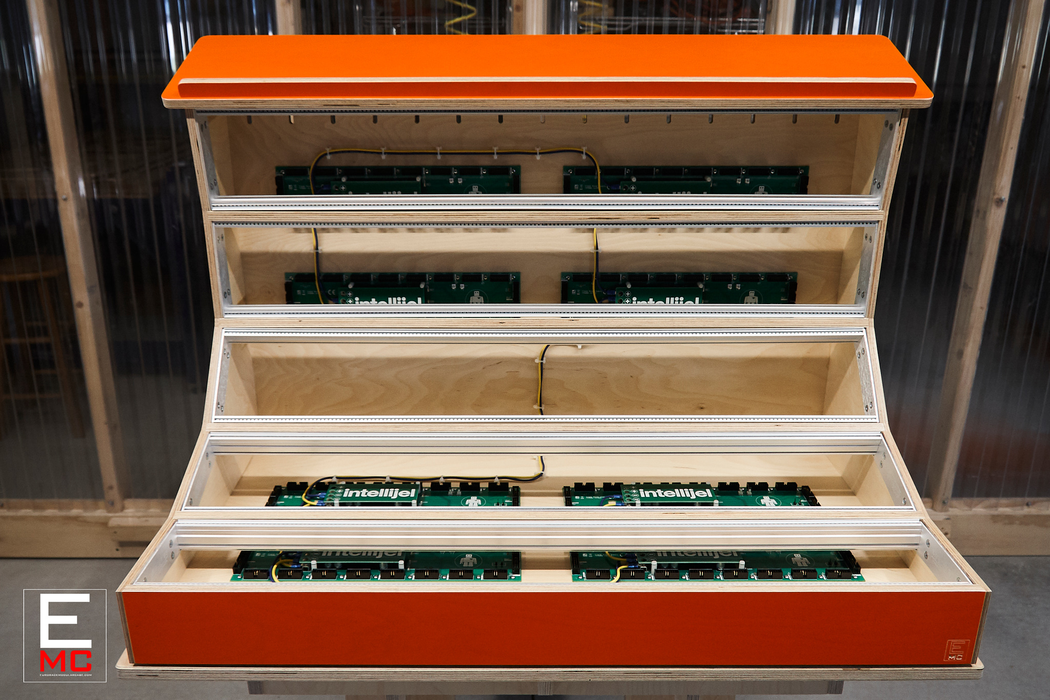 15u eurorack modular case